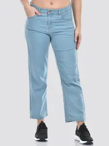 Numero Uno Women Straight Fit High-Rise Clean Look Cotton Denim Jeans