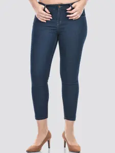Numero Uno Women Skinny Fit Mid-Rise Cropped Cotton Jeans