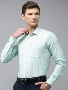 Van Heusen Slim Fit Opaque Checked Formal Shirt