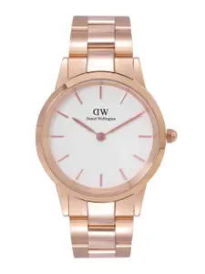 Daniel Wellington Men Iconic Link Bracelet Style Straps Analogue Watch DW00100343K