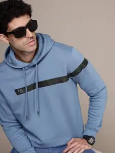 French Connection Solid Hooded Sweatshirt