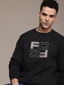 French Connection Brand Logo Embroidered Sweatshirt