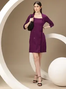 Chemistry Knitted Blazer Dress