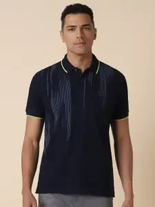 Allen Solly Cotton Polo Collar Applique Casual T-shirt
