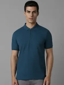 Louis Philippe Jeans Men Polo Collar Slim Fit T-shirt
