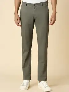 Allen Solly Men Slim Fit Mid-Rise Cotton Regular Trousers