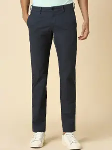Allen Solly Men Slim Fit Mid-Rise Cotton Regular Trousers