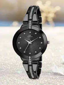 IIK COLLECTION Women Round Dial Bracelet Style Straps Analogue Watch