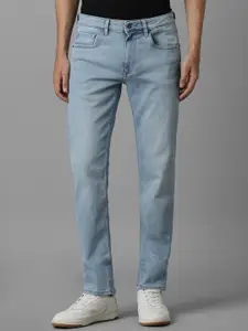 Louis Philippe Jeans Men Slim Fit Low-Rise Clean Look Pure Cotton Jeans