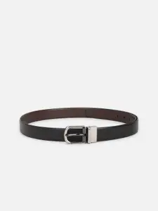 Allen Solly Men Textured Genuine Leather Formal Belt