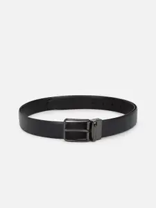 Van Heusen Men Textured Leather Formal Belt