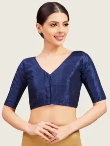 Studio Shringaar V-Neck Readymade Saree Blouse