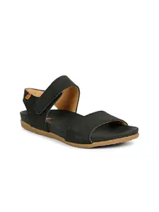 El Naturalista Leather Comfort Heels