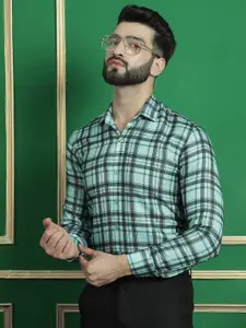 Indian Needle Classic Tartan Checks Formal Shirt