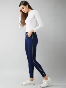 Chemistry Women Skinny Fit Clean Look High-Rise Stretchable Jeans