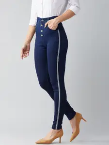 Chemistry Women Skinny Fit High-Rise Stretchable Jeans