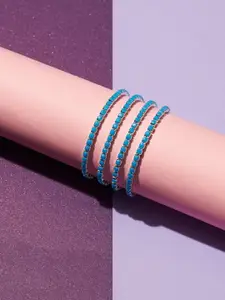 SALTY Set Of 4 Bangle-Style Bracelets