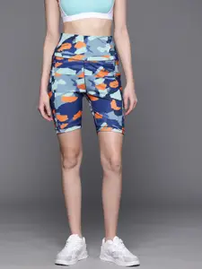 HRX by Hrithik Roshan Women Abstract Printed Sports Shorts