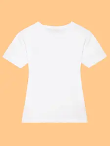 BAESD Girls Round Neck Short Sleeves Cotton T-shirts