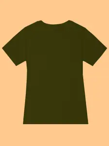 BAESD Girls Round Neck Short Sleeves Cotton T-shirt