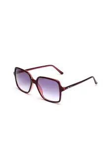 SCOTT Women Square Sunglasses with UV Protected Lens Scott 10009 Stella C4 55 S