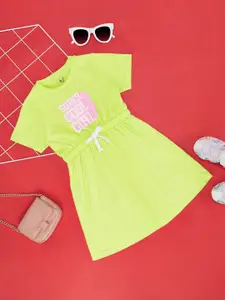 YU by Pantaloons Girls Round Neck Dress