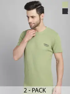 MACK JONNEY Pack of 2 Round Neck T-shirts