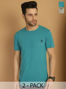 MACK JONNEY Pack of 2 Cotton T-shirts