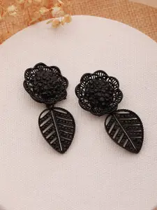 Jazz and Sizzle Floral Drop Earrings