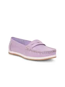 Bata Women Round Toe Loafers