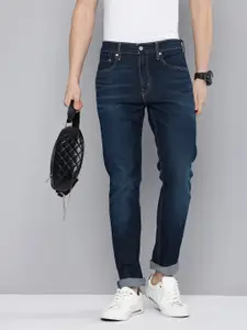 Levis Men Slim Tapered Fit Light Fade Stretchable Jeans
