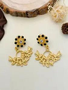 ABDESIGNS Gold-Plated Classic Drop Earrings