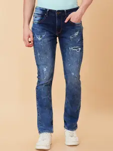 Being Human Men Slim Fit Mildly Distressed Heavy Fade Jeans