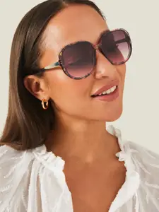 Accessorize Women Oversized Sunglasses with UV Protected Lens MA-10001922921