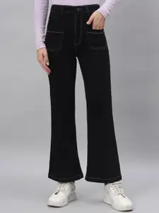 GUTI Women Bootcut High-Rise Stretchable Jeans