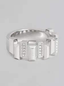 Calvin Klein Women Luster Brass-Plated Finger Ring