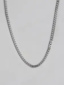 BOSS Kasfh Brass-Plated Brand Logo Design Necklace