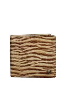 CALFNERO Textured RFID Leather Two Fold Wallet