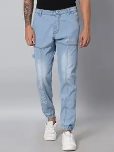 ARBIA FUNKI Men Mid-Rise Clean Look Cotton Cargo Jeans