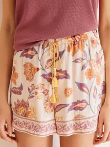 women'secret Women Floral Printed Lounge Shorts