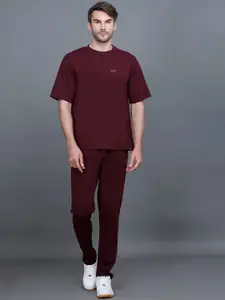 GODFREY Cotton Oversized Fit T-shirt With Track pant