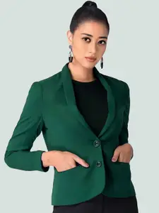 BAESD Shawl Collar Long Sleeve Single-Breasted Blazer