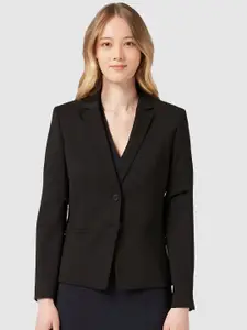 BAESD Notched Lapel Single Breasted Formal Blazer