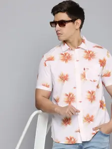 Levis Pure Cotton Slim Fit Floral Printed Casual Shirt