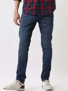 WROGN Men Slim Fit Clean Look Light Fade Jeans