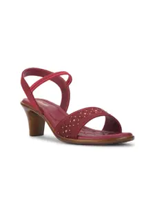 Bata Embellished Block Heels