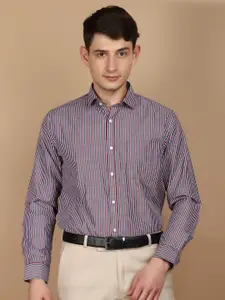 V-Mart Candy Stripes Opaque Cotton Formal Shirt