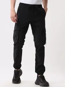 WROGN Men Mid-Rise Cargo Style Jogger