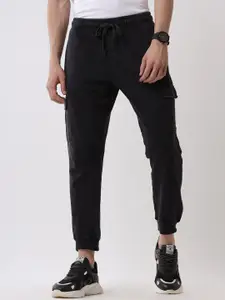 WROGN Men Mid-Rise Cargo Style Joggers