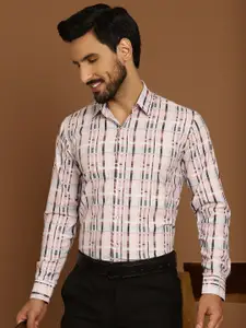 Indian Needle Classic Checked Cotton Formal Shirt